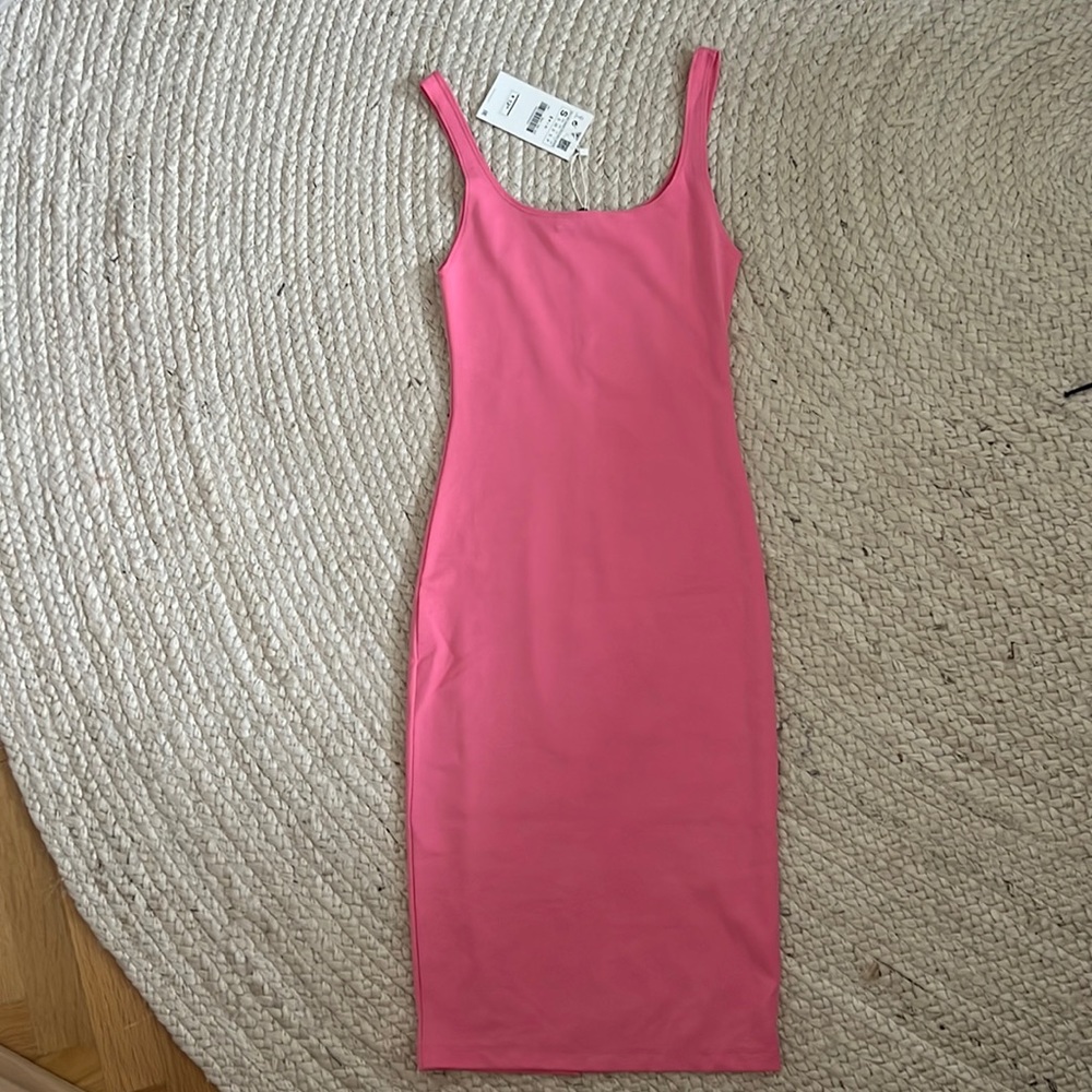 Brand New: Barbie Pink Zara Dress with tags